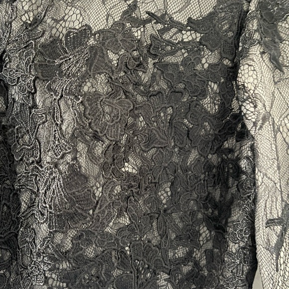Black Two Piece Gown/Dress - Picture 5 of 5